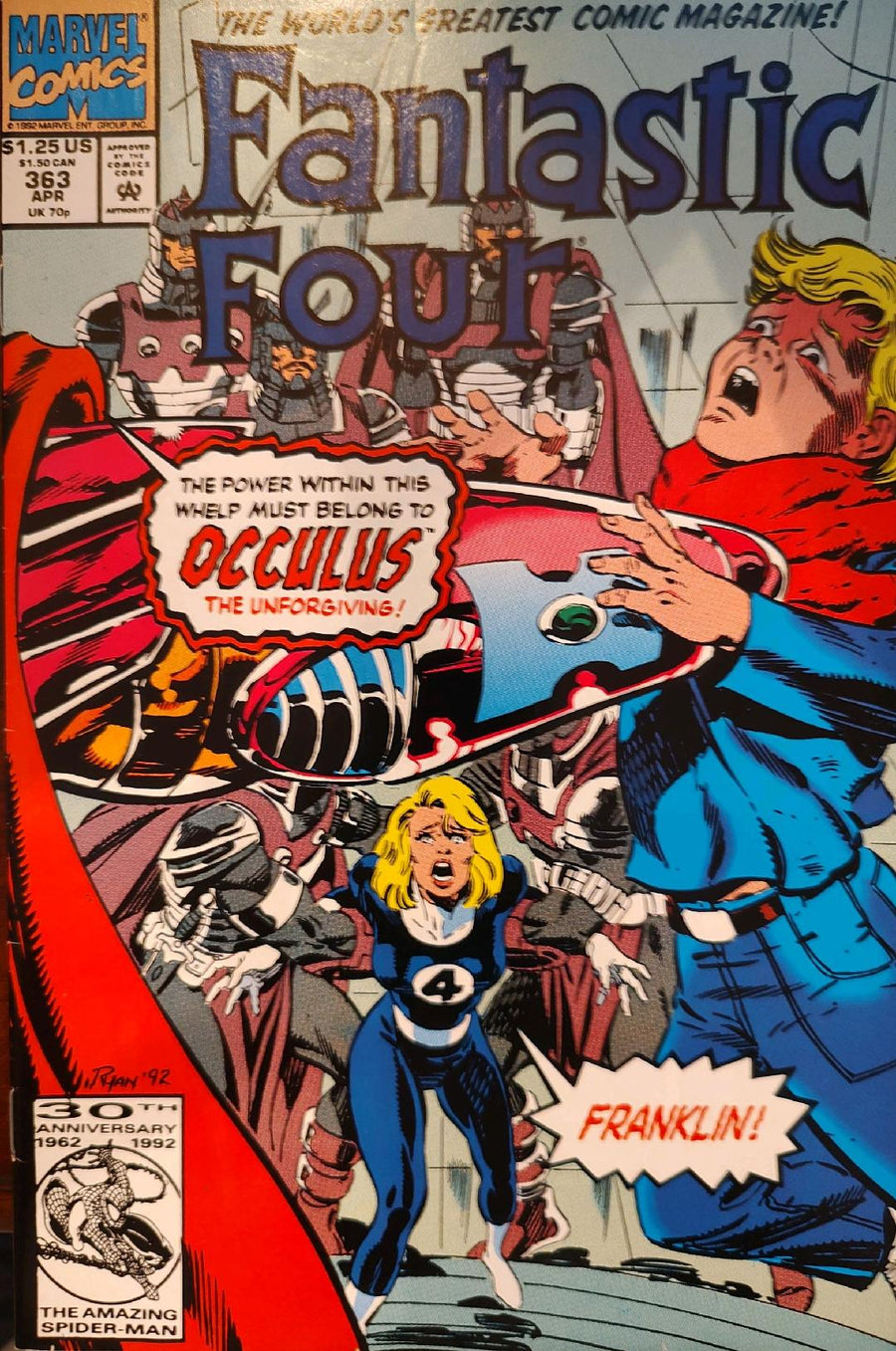 Fantastic Four #363 Comic Book Cover