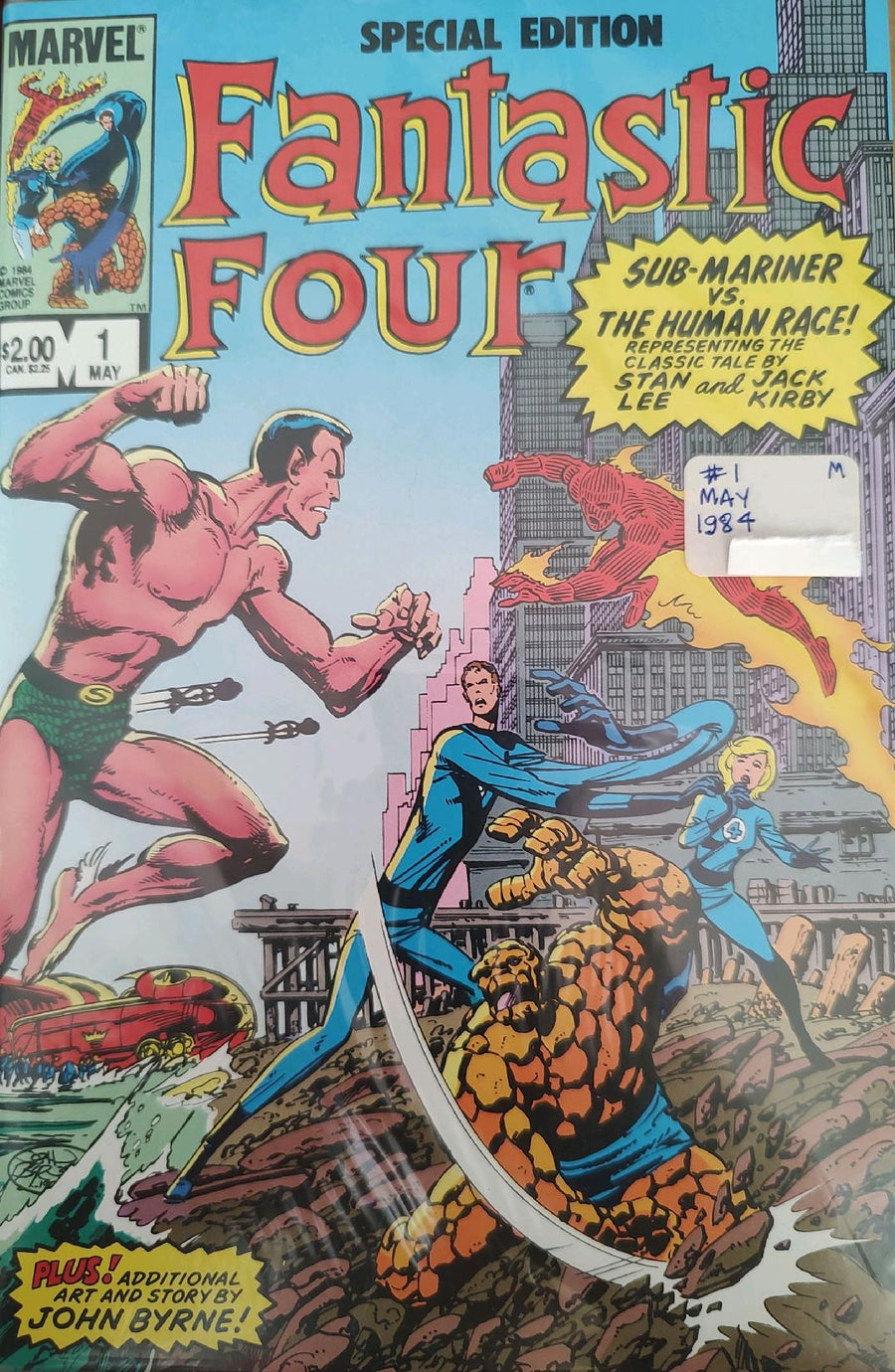 Fantastic Four Special Edition #1 1984 Comic Book Cover