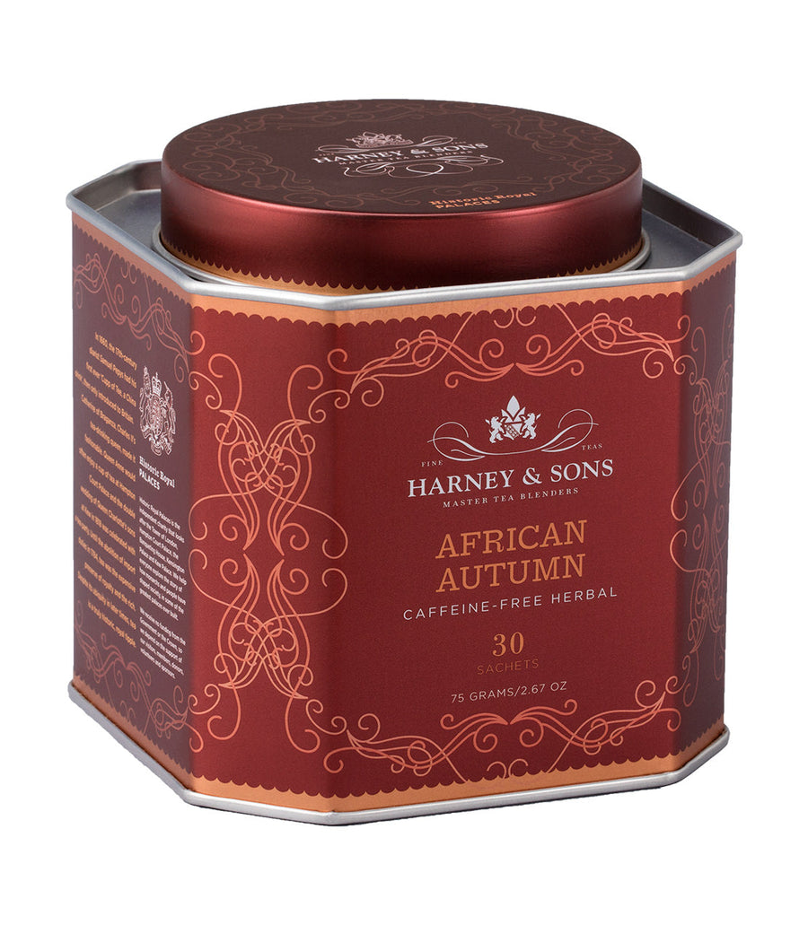 African Autumn Tea HRP Tin of 30 Sachets