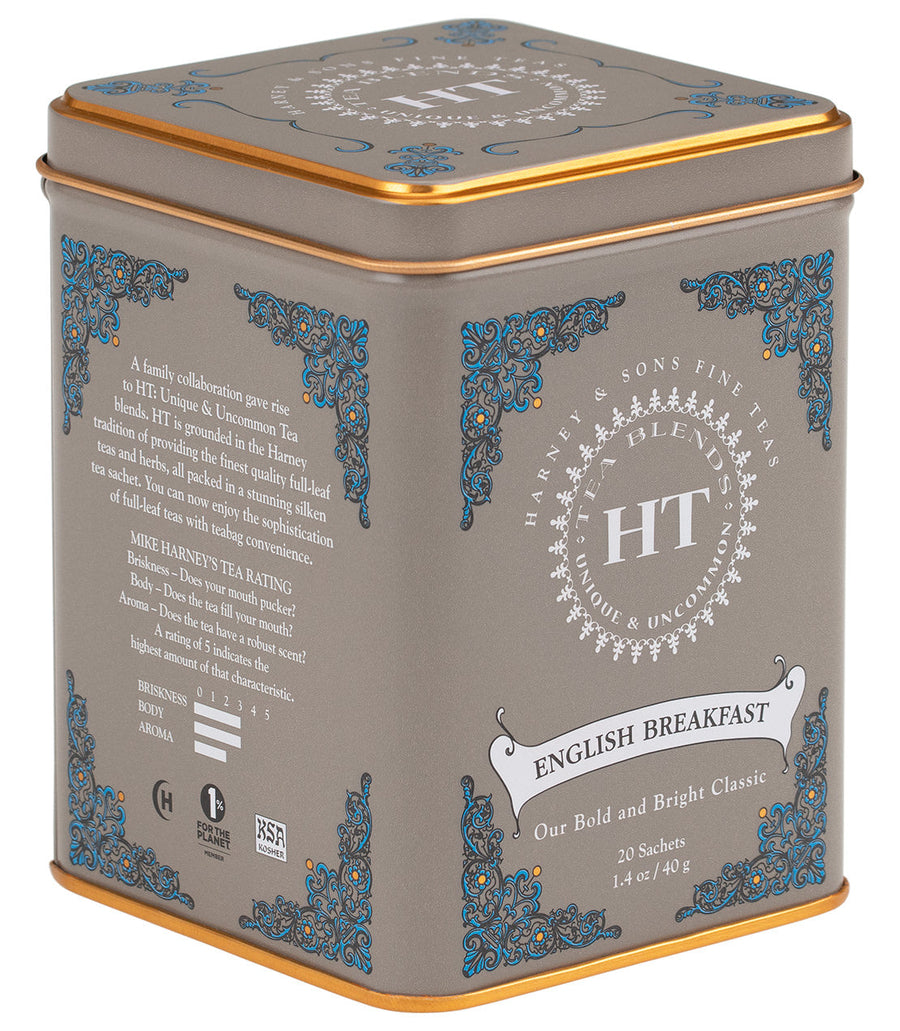 English Breakfast Tea Tin of 20 Sachets