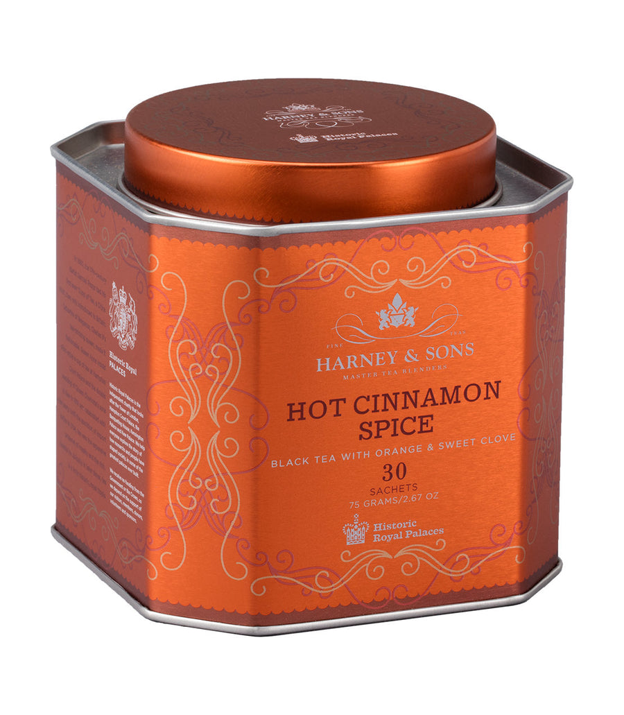 Hot Cinnamon Spice Tin of 30 Tea Sachets