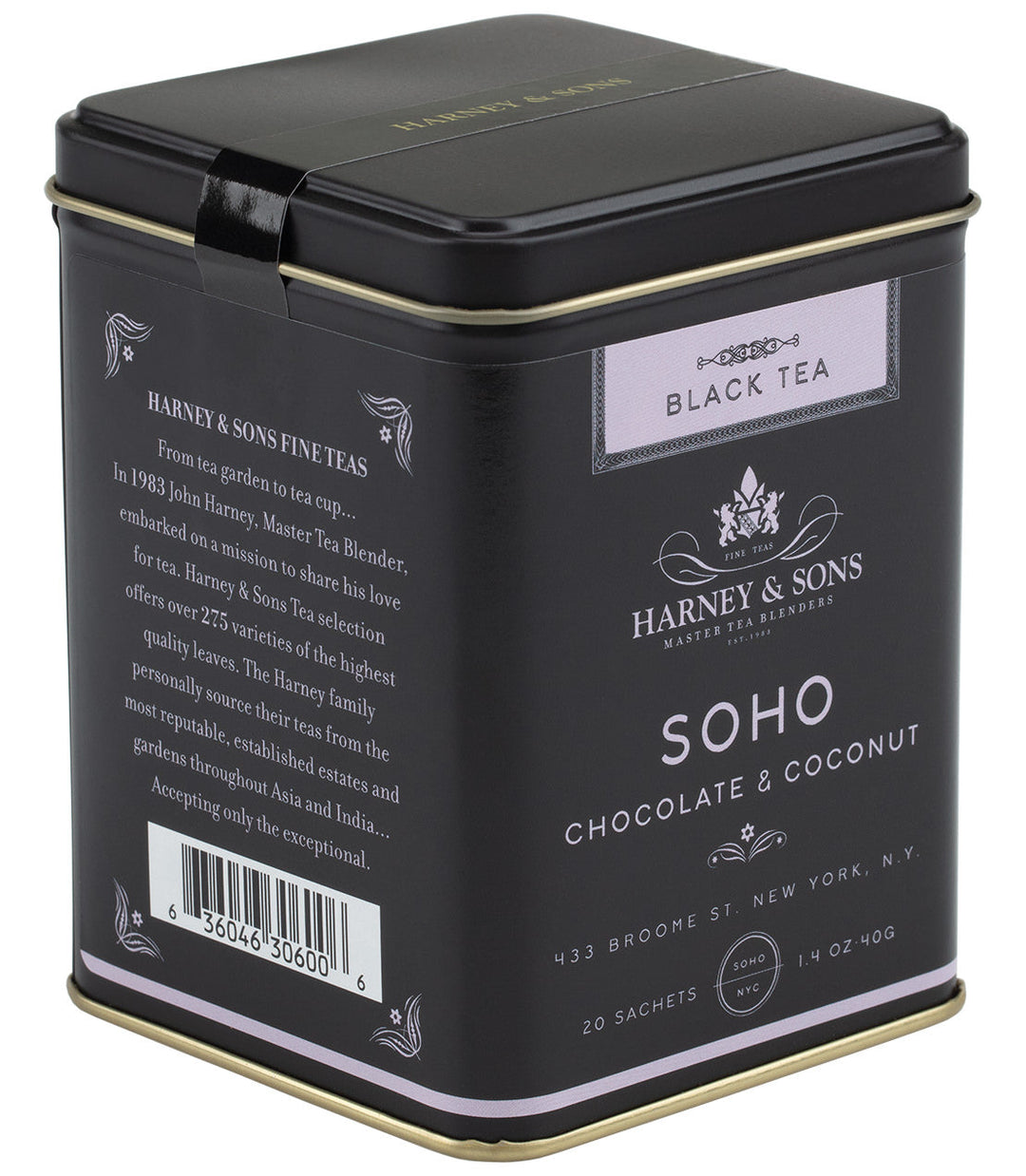 SoHo Blend Tea Tin of 20 Sachets