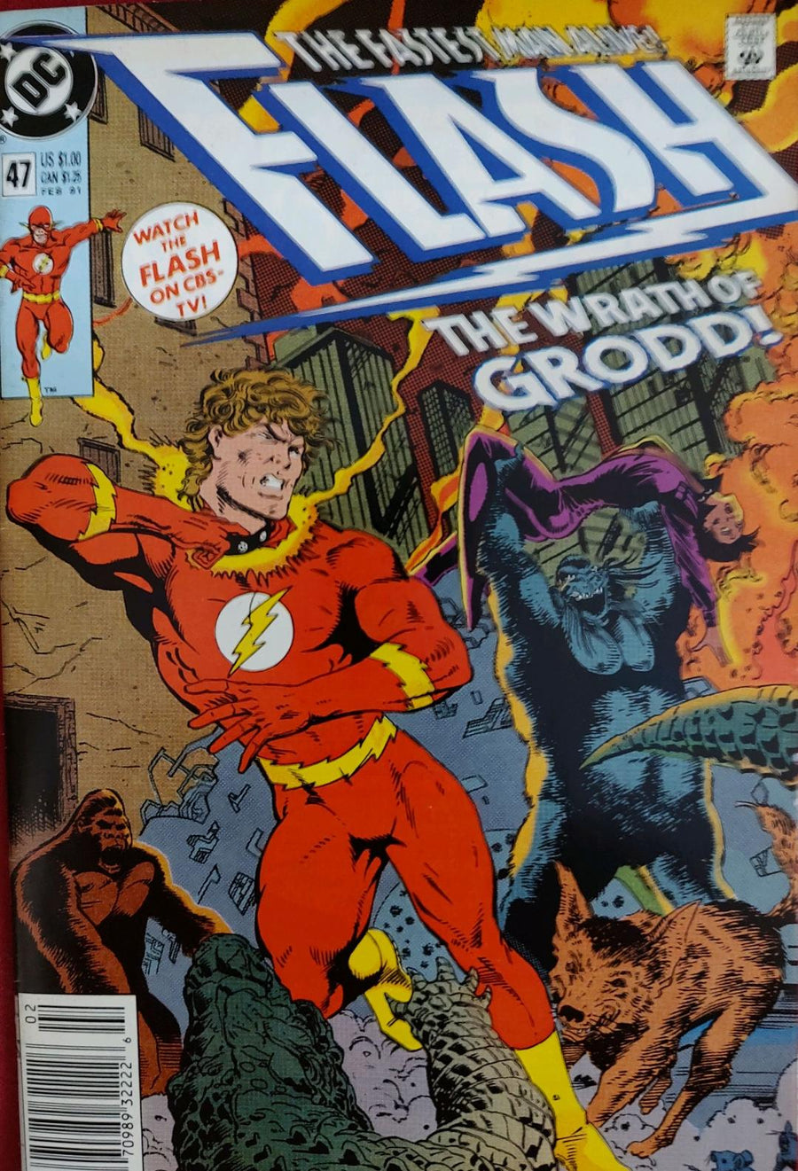 Flash #47 Vol 2 1991 Comic Book Cover