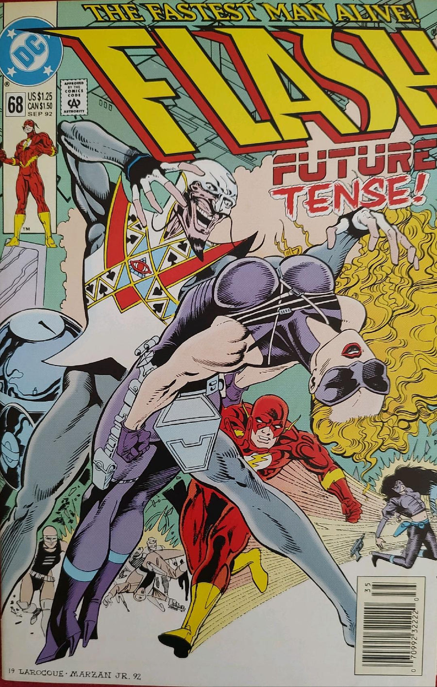Flash #68 Vol 2 1992 Comic Book Cover