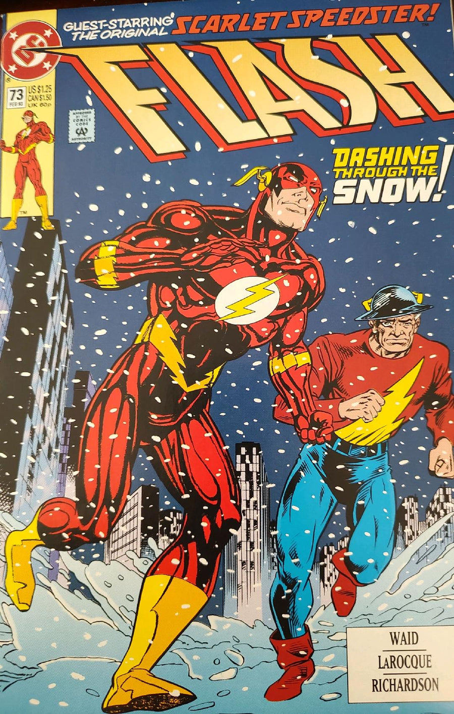 Flash #73 Vol 2 Comic Book Cover