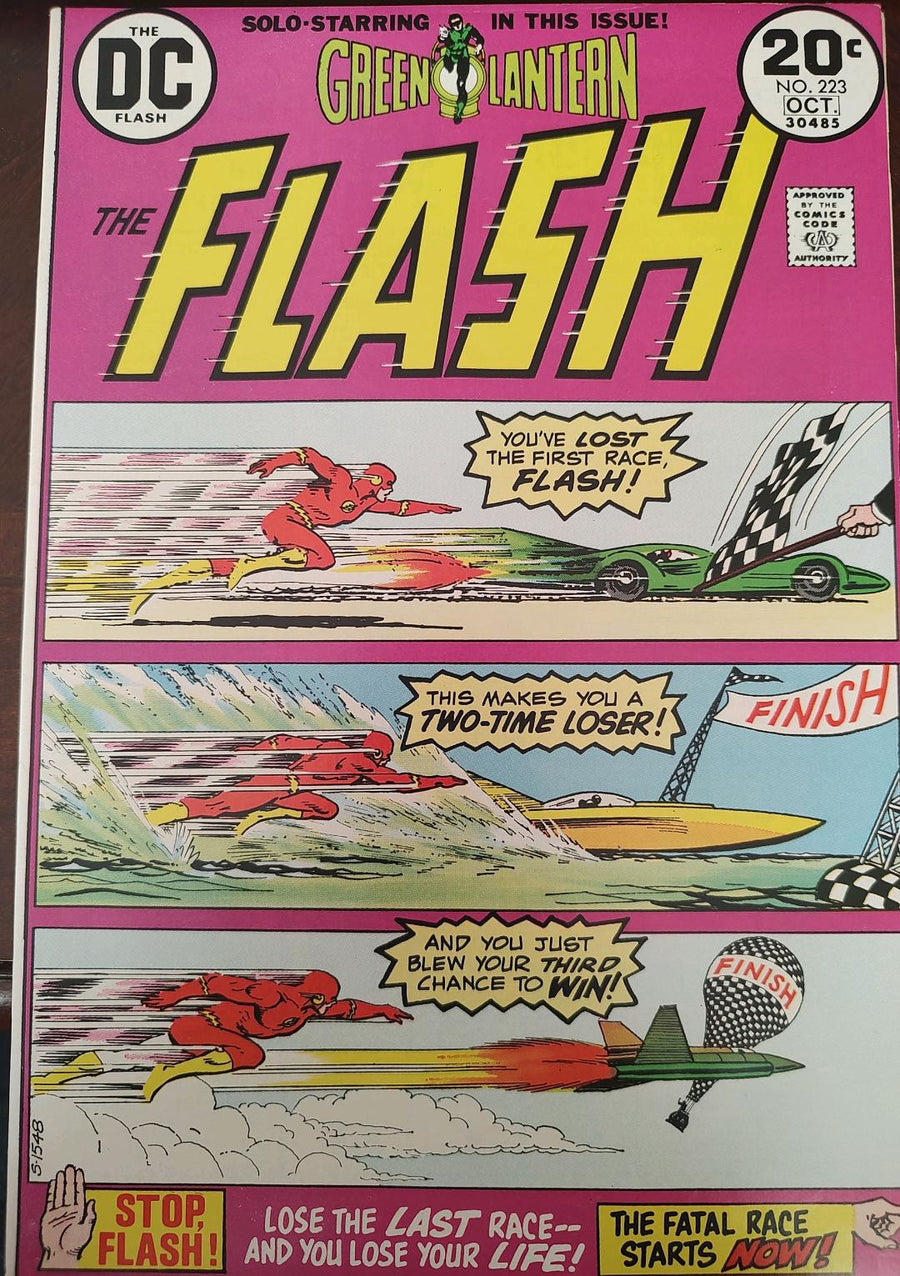The Flash #223 Comic Book Cover
