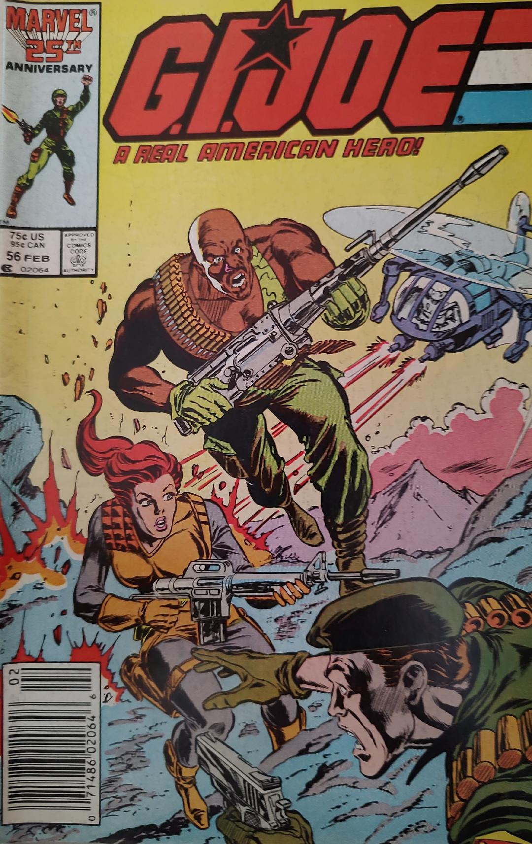 G.I Joe #56 Comic Book Cover