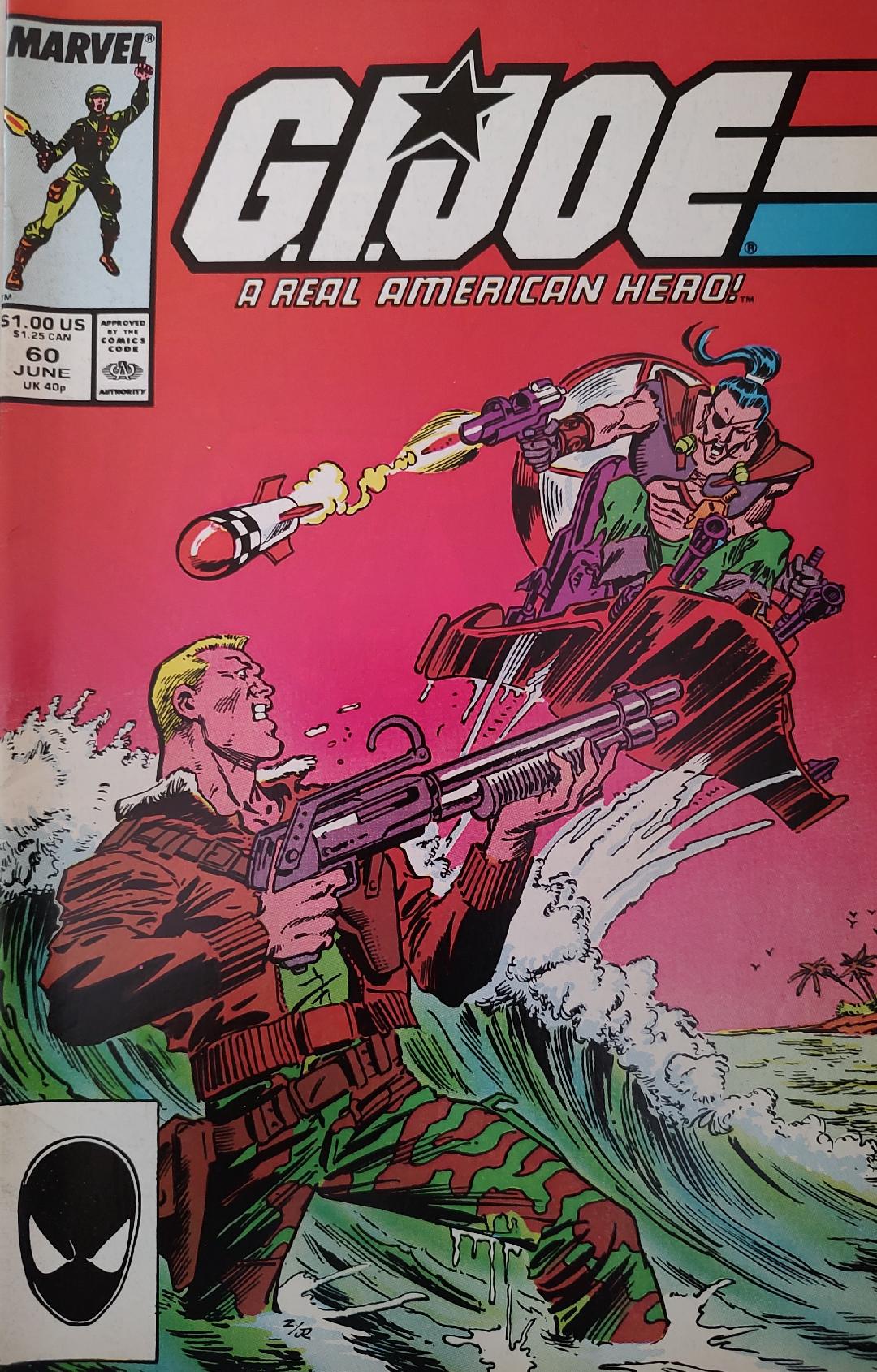 G.I Joe #60 Comic Book Cover