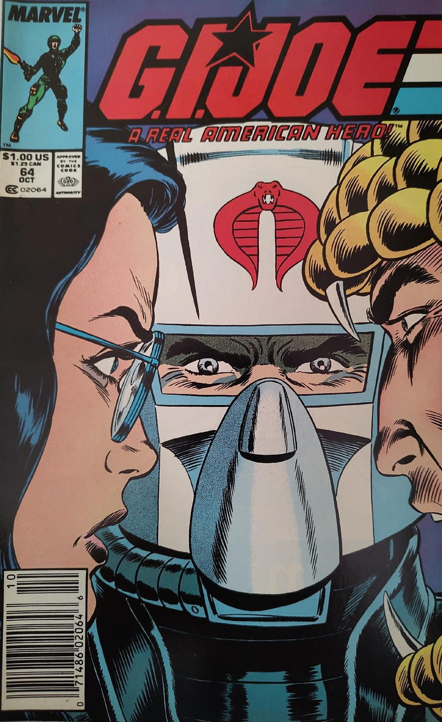 G.I Joe #64 Comic Book Cover