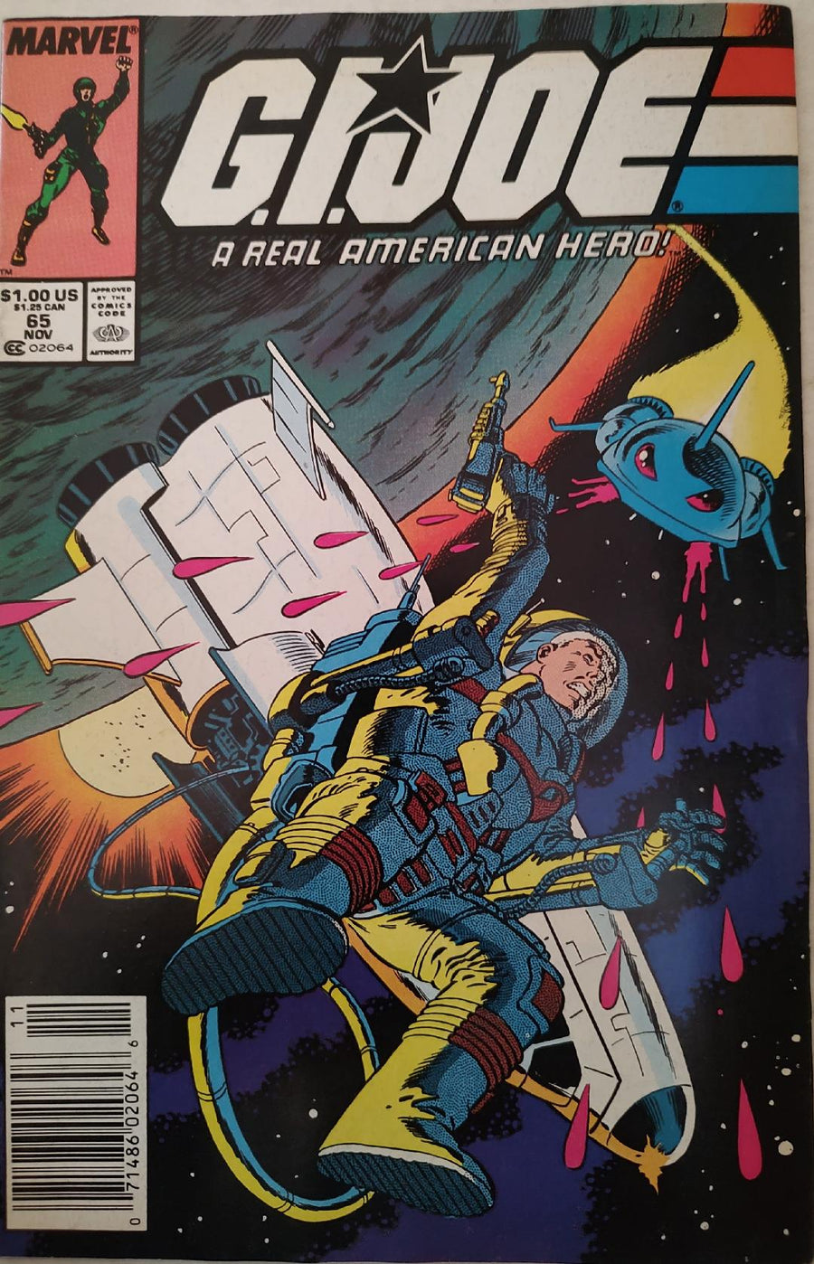 G.I Joe #65 Comic Book Cover