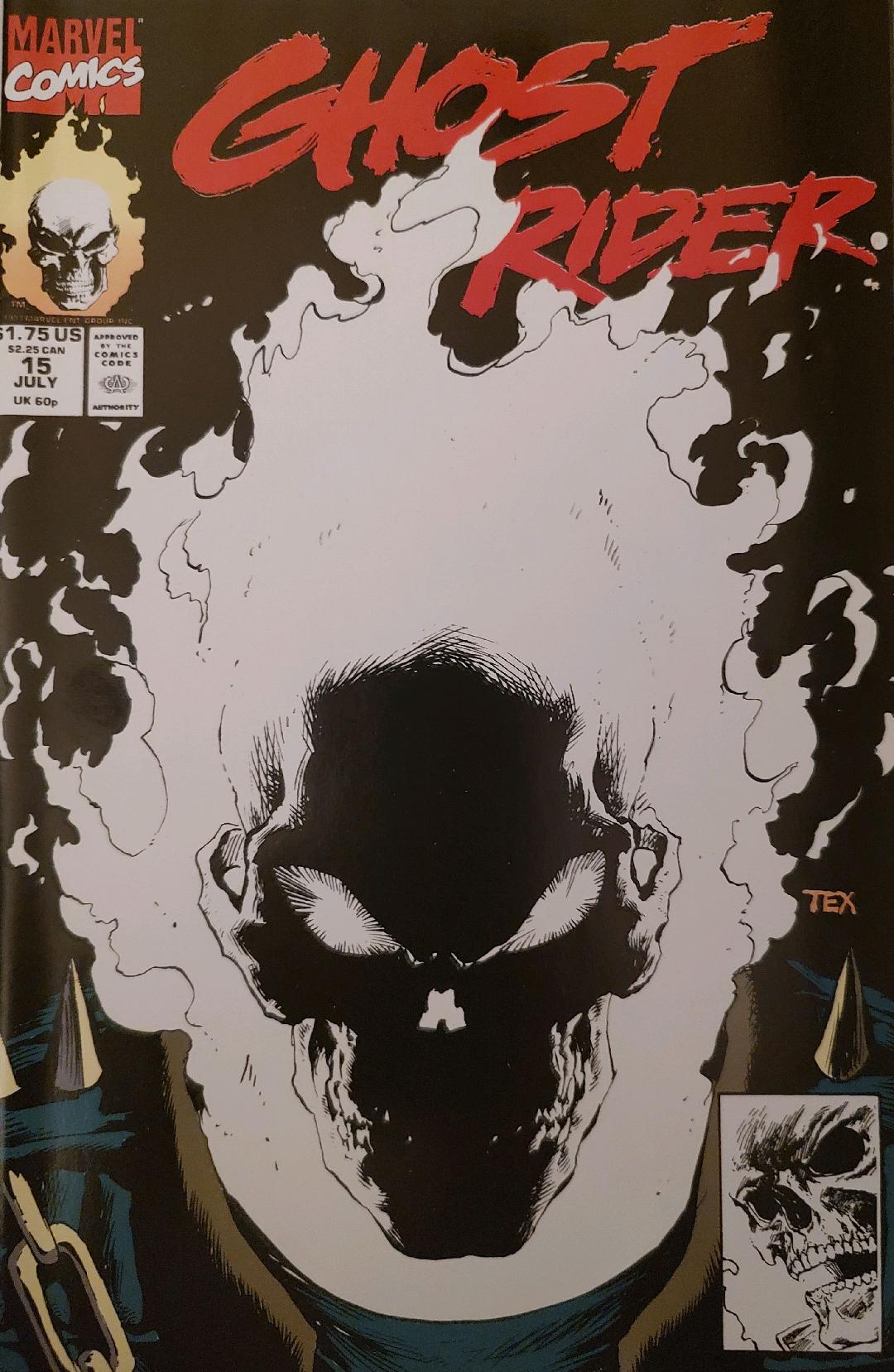 Ghost Rider #15 Comic Book Cover