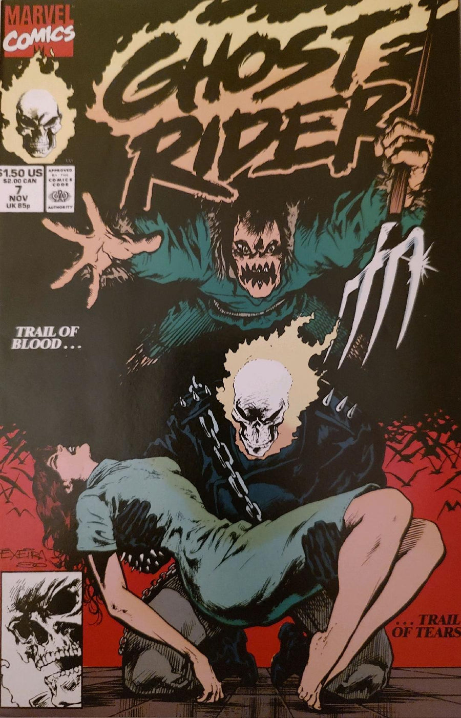 Ghost Rider #7 Comic Book Cover