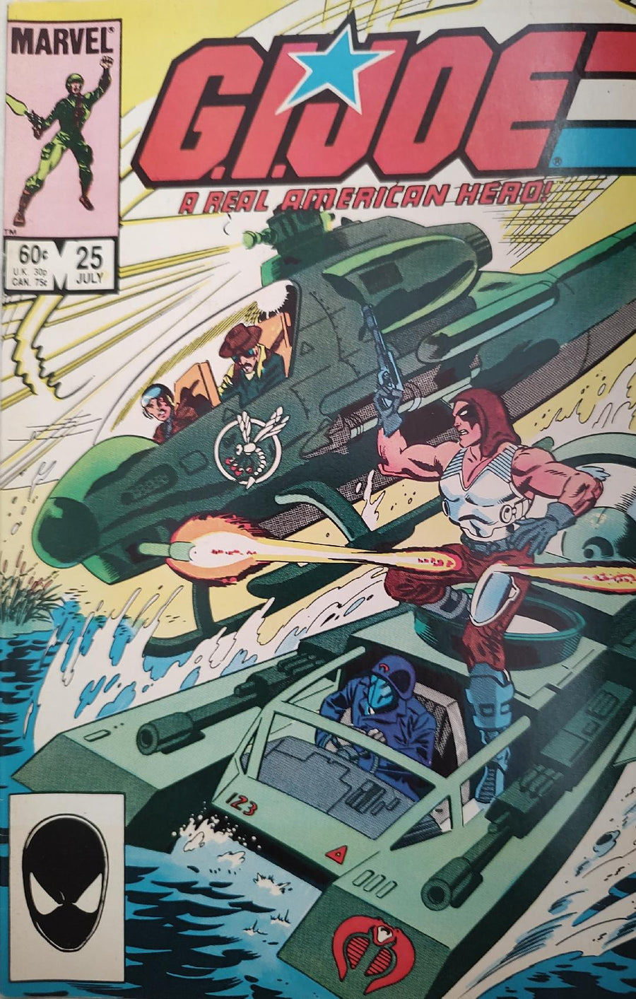 G.I Joe #25 Comic Book Cover