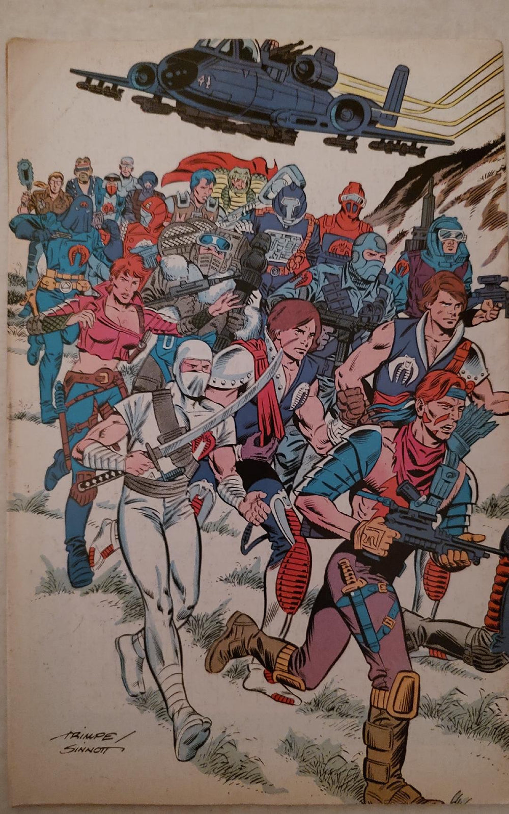 G.I Joe Order of Battle #3 Comic Book Back Cover