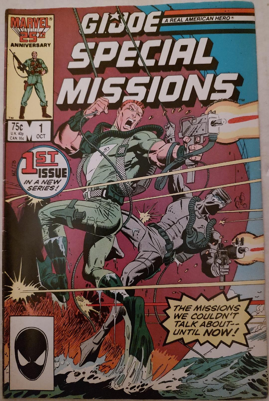 G.I Joe Special Missions #1 Comic Book Cover