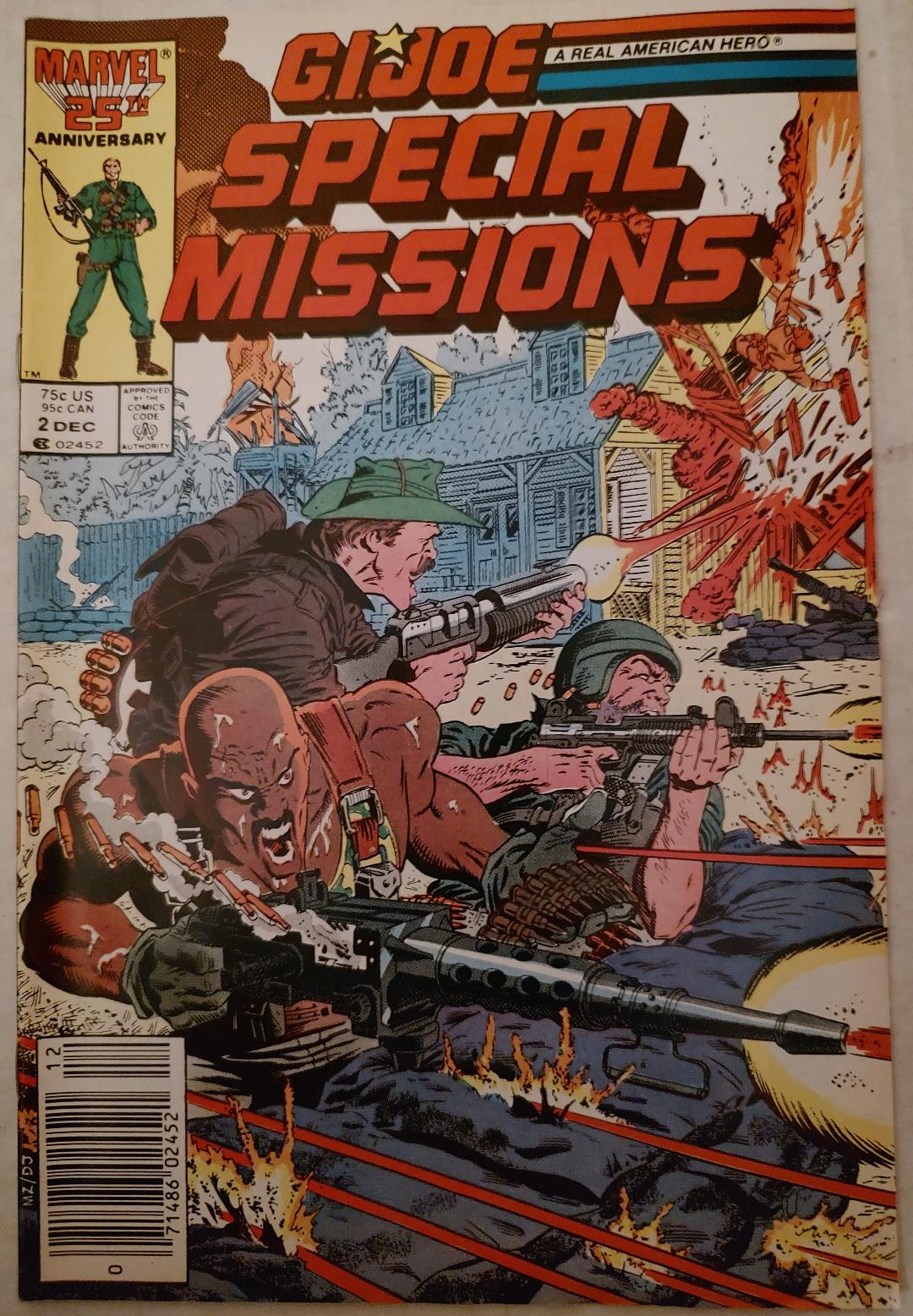 G.I Joe Special Missions #2 Comic Book Cover