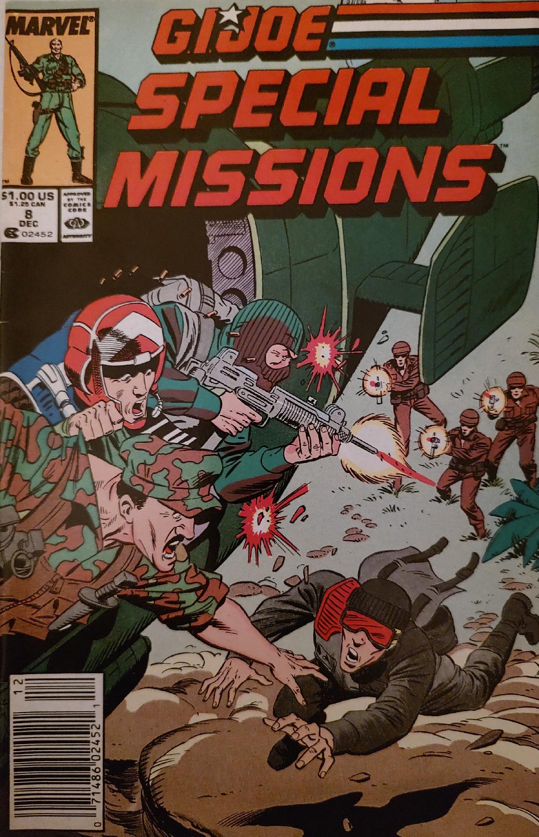 G.I Joe Special Missions #8 Comic Book Cover