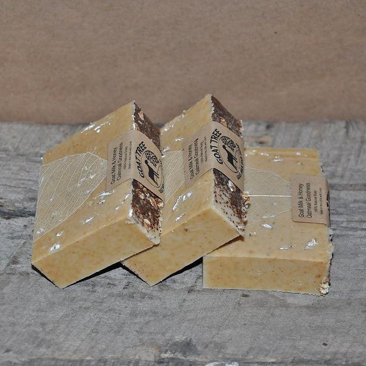Goat Milk and Honey Oatmeal Goodness Soap, Unscented