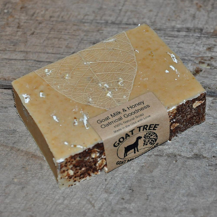 Goat Milk and Honey Oatmeal Goodness Soap, Unscented
