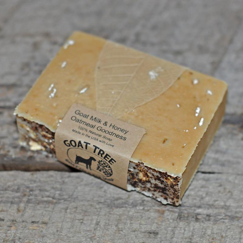 Goat Milk and Honey Oatmeal Goodness Soap, Unscented