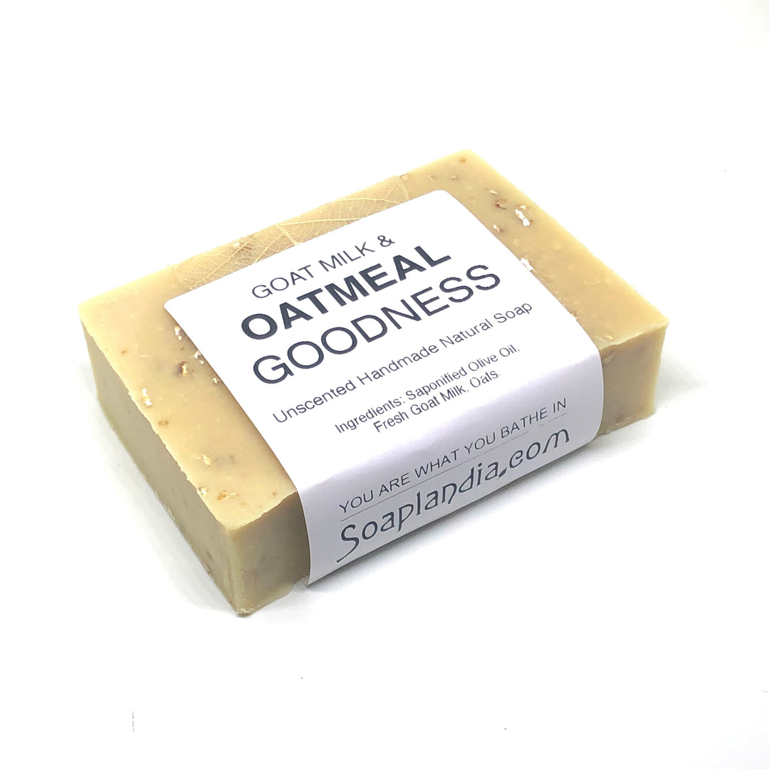 Goat Milk and Oatmeal Bar Soap, Unscented