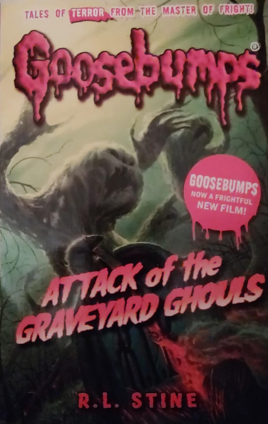 Goosebumps Attack of the Graveyard Ghouls Book Cover