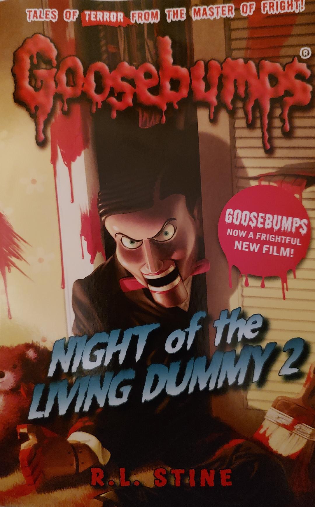 Goosebumps Night of the Living Dummy 2 Book Cover