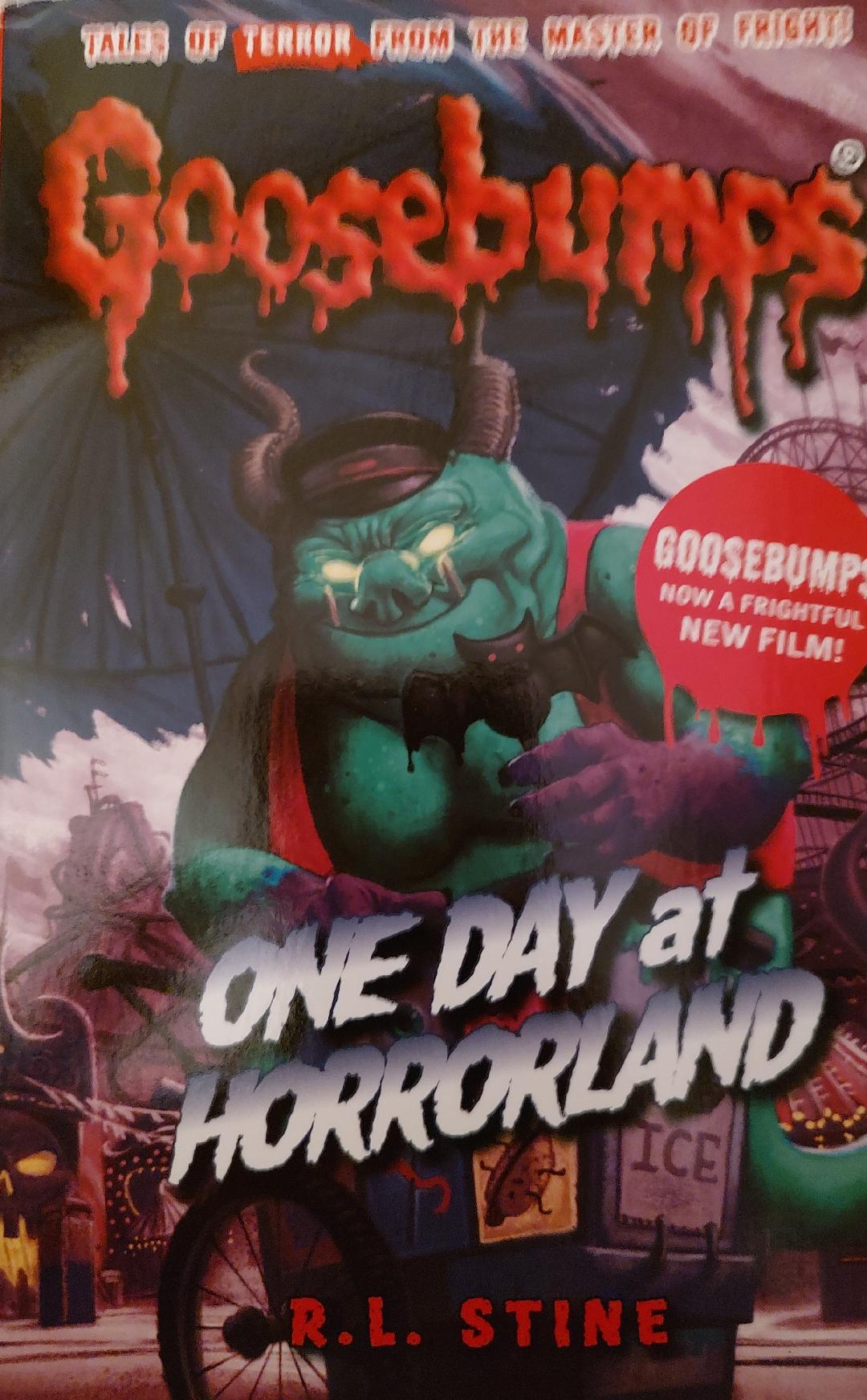 Goosebumps One Day at Horrorland Book Cover