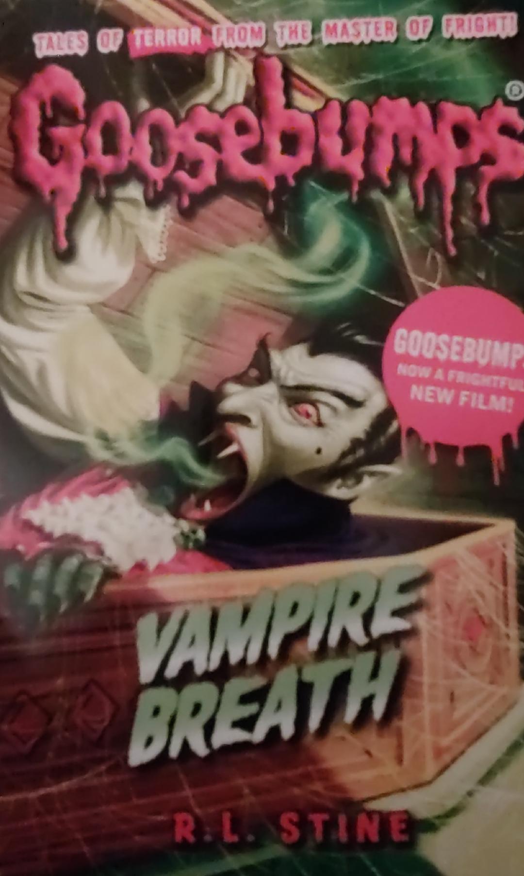 Goosebumps Vampire Breath Book Cover