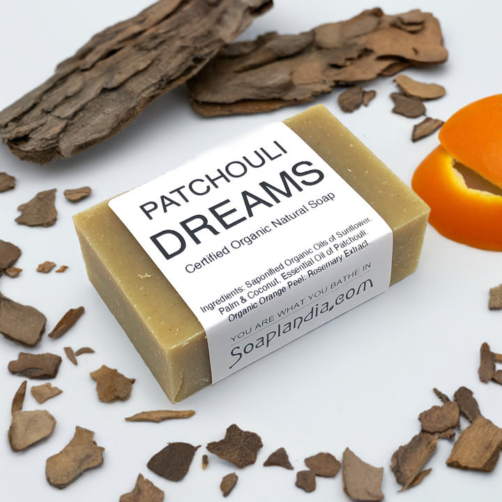 Patchouli Dreams Bar Soap, Organic