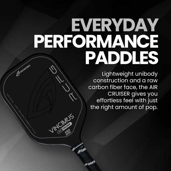 GATORSTRIKE™ Vincimus Air Cruiser Pickleball Paddle Information.
