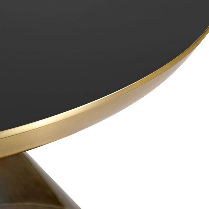Leisuremod Hyalus Collection Glass Coffee Table in Smoke Closeup.