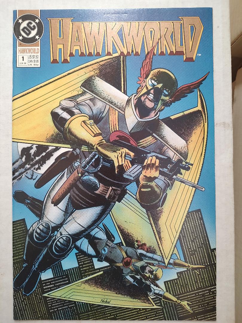 HawkWorld #1 Comic Book Cover