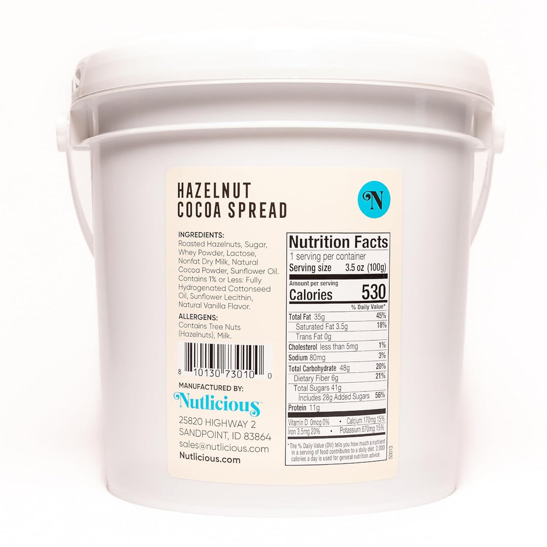 Nutlicious, Hazelnut Cocoa Spread (9 lbs.)