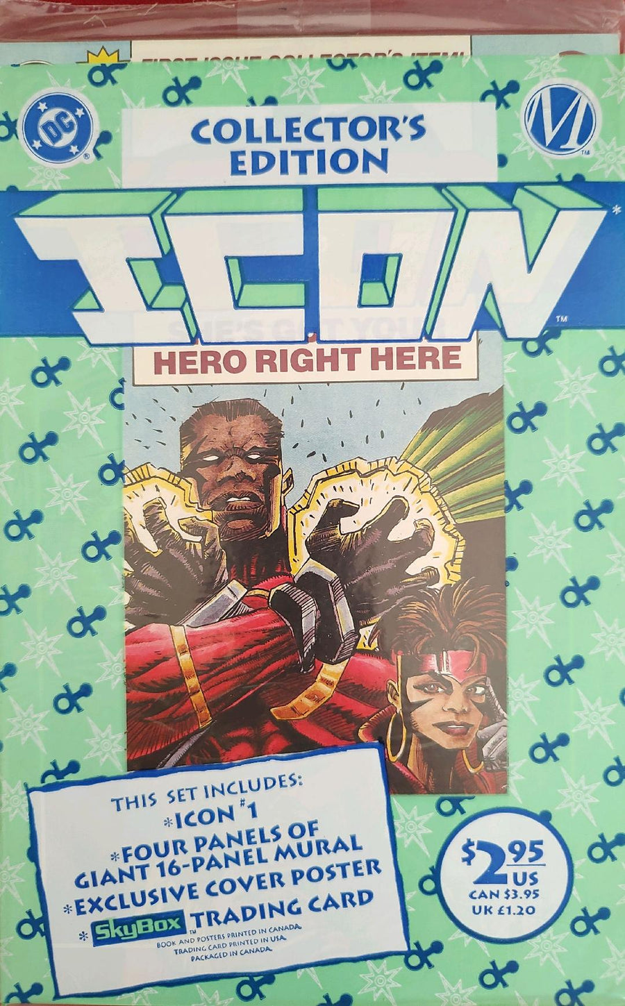 Icon #1 Collectors Edition Comic Book Cover