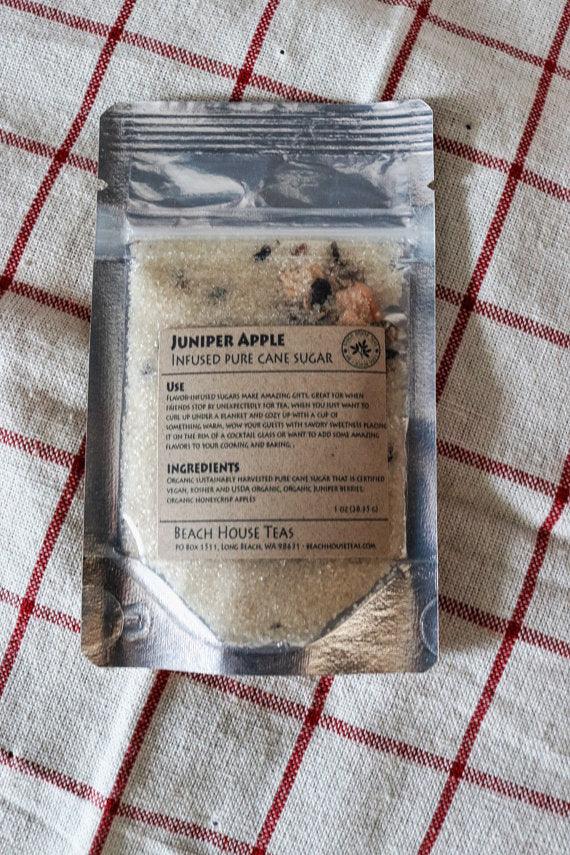 Juniper Apple Infused Artisan Culinary Sugar Bag