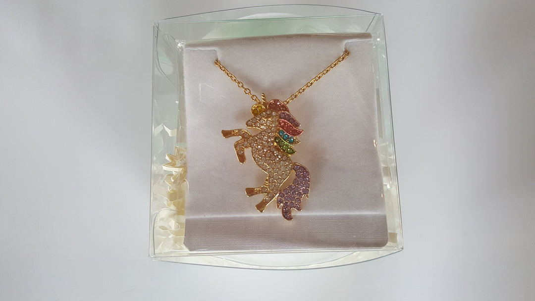 Crystal Unicorn Bath Bomb for Girls with Crystal Necklace Gift Surprise Glitter Ring Gift Idea