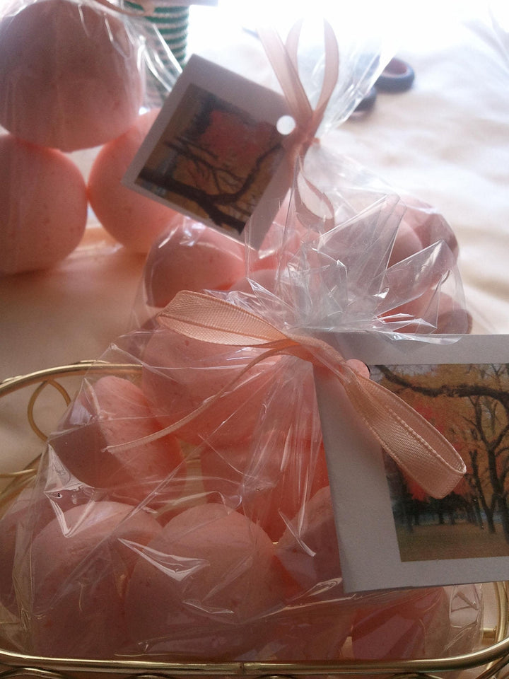 14 Bath Bombs 1 oz. Each (Autumn Magic) Gift Bag