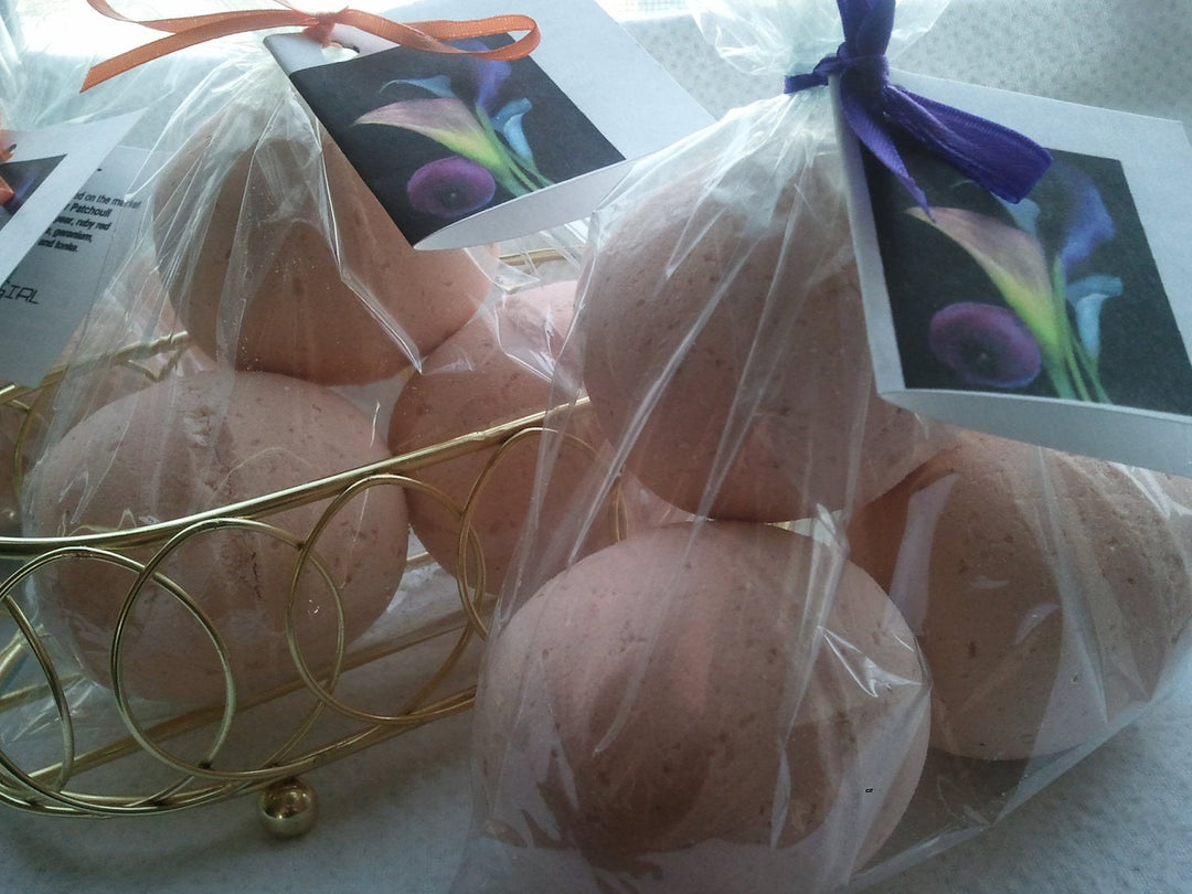 14 Bath Bombs in Amber Patchouli Fragrance
