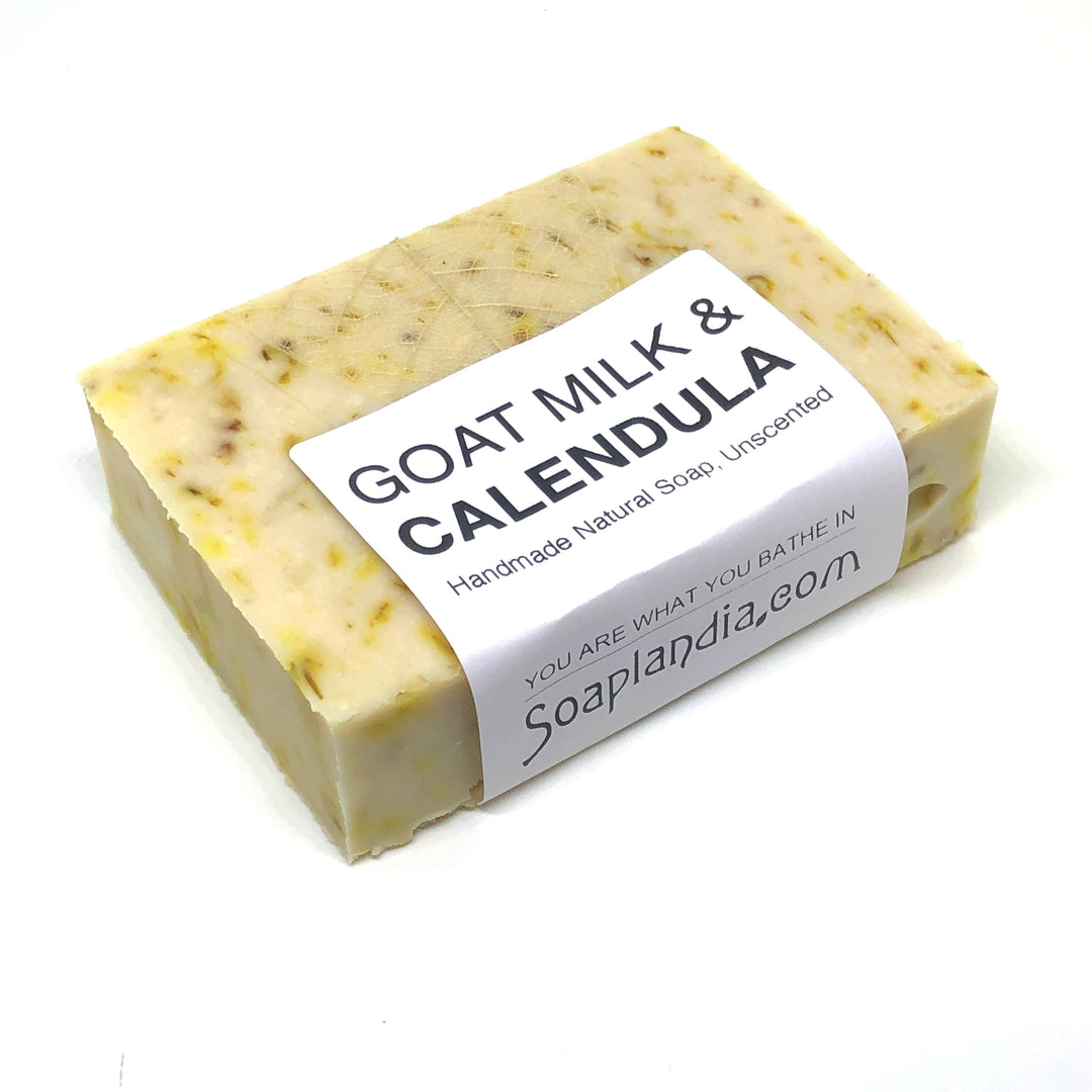 Goat Milk and Calendula Tea Soap, Unscented