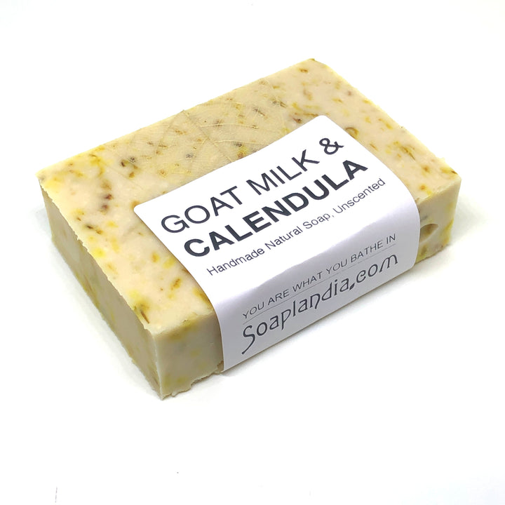 Goat Milk and Calendula Tea Soap, Unscented