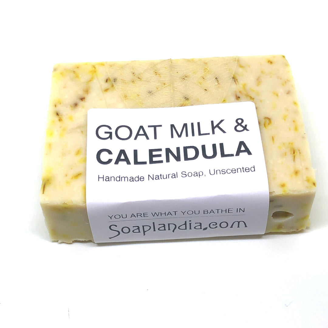 Goat Milk and Calendula Tea Soap, Unscented