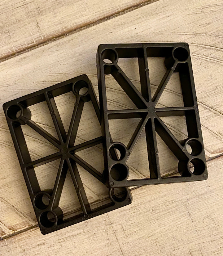 Shock Pads and Risers (sets of 2)