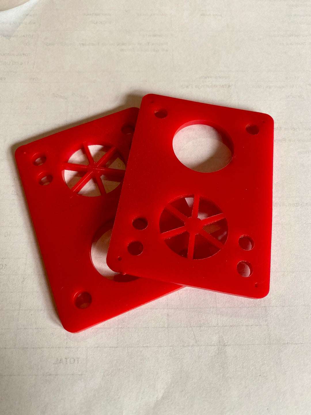 Shock Pads and Risers (sets of 2)