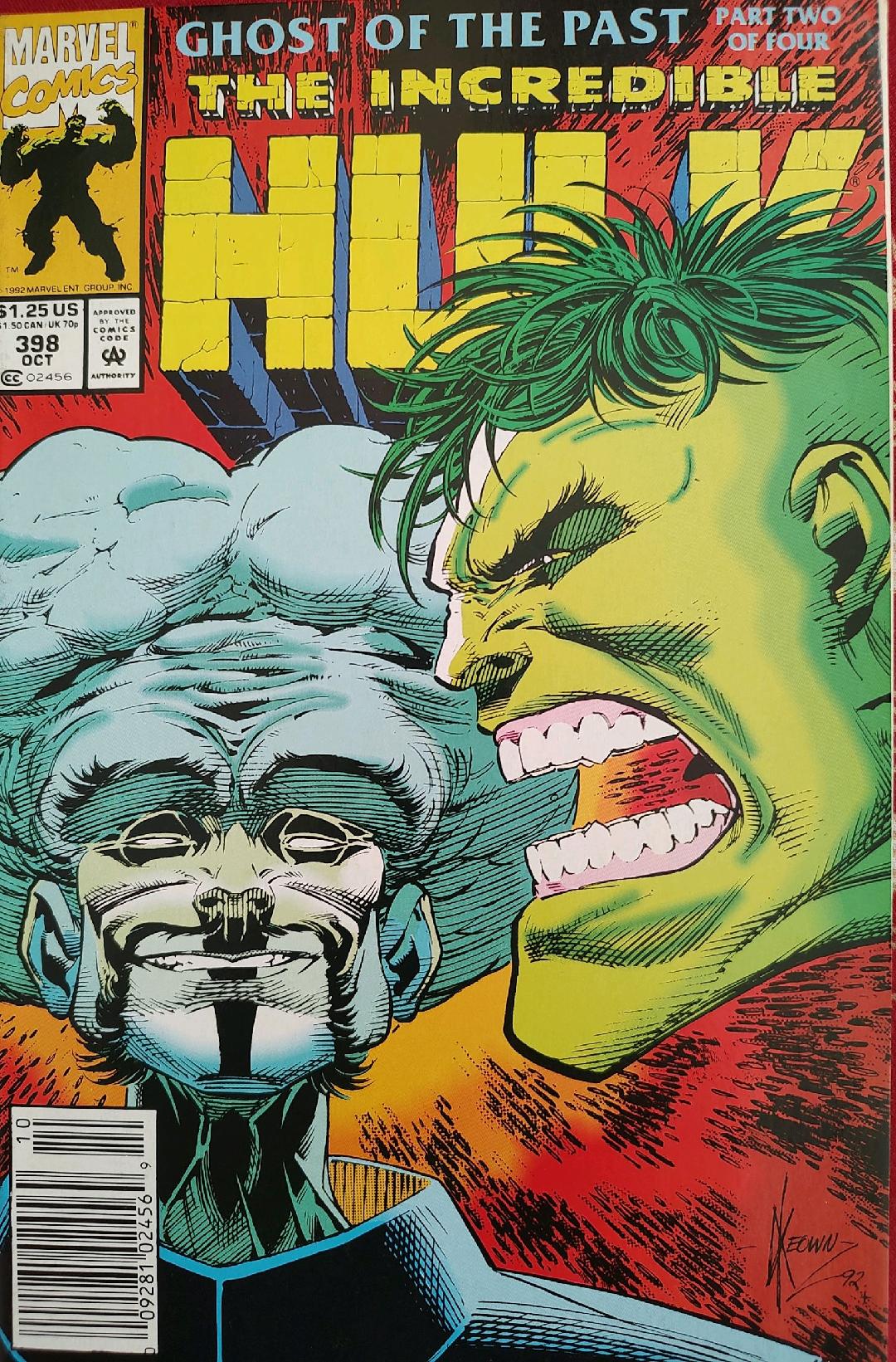 The Incredible Hulk #398 Comic Book Cover