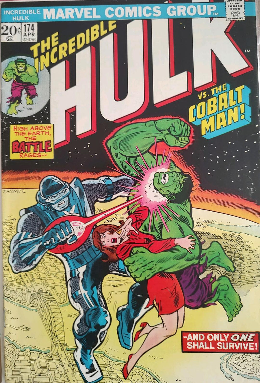 The Incredible Hulk #174 Comic Book Cover