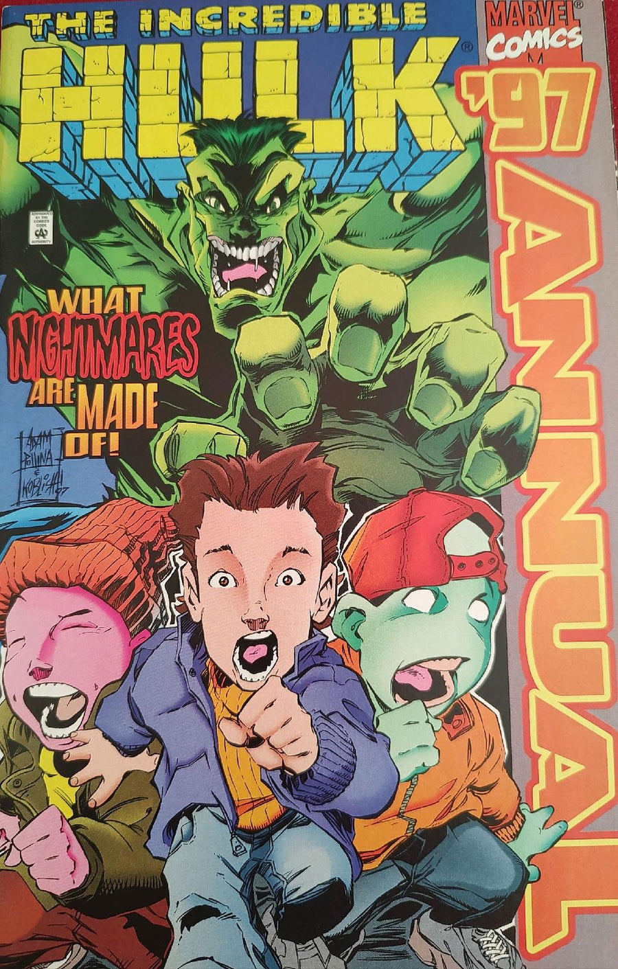 Incredible Hulk annual 1997 Comic Book Cover
