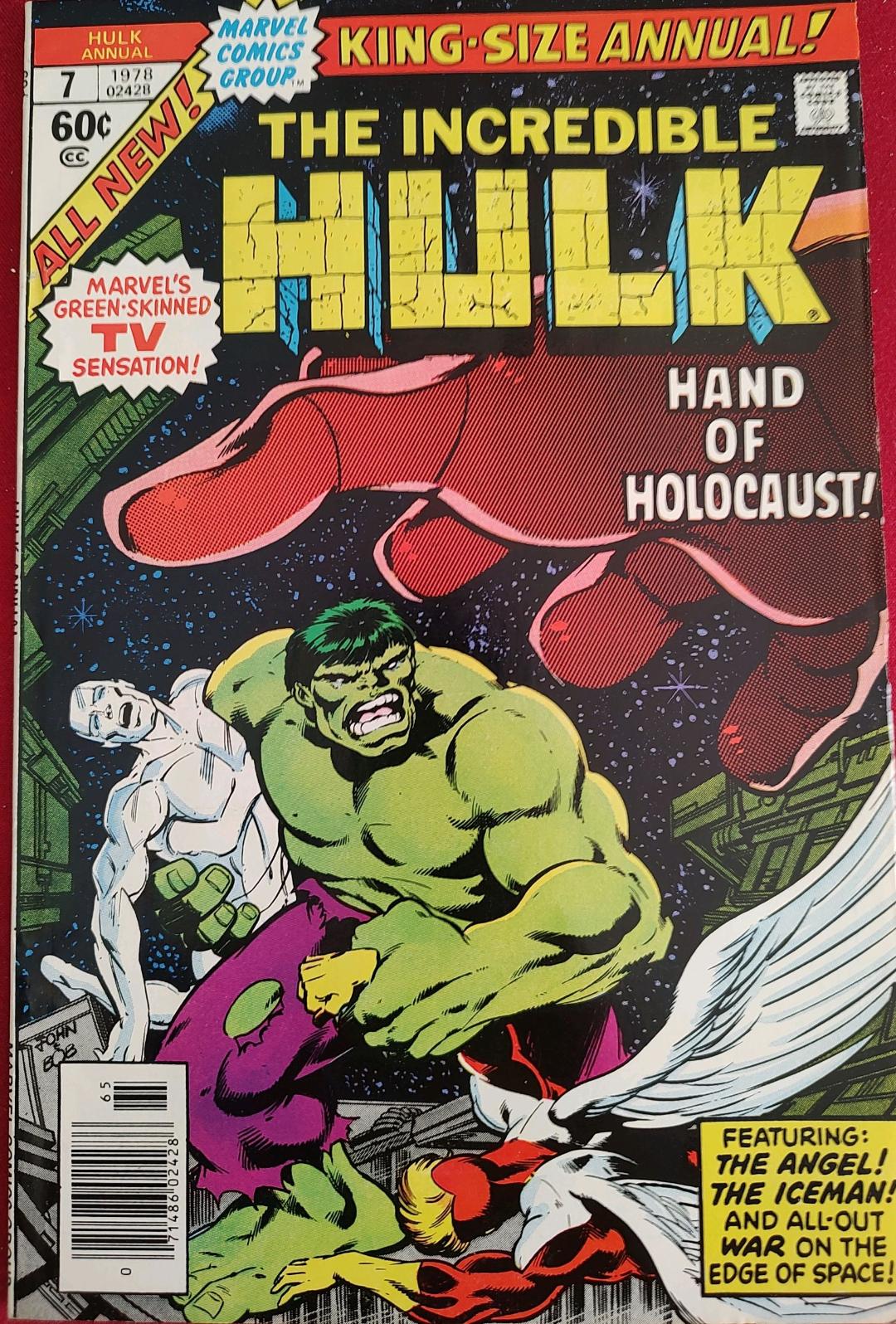 The Incredible Hulk Annual #7 Comic Book Cover