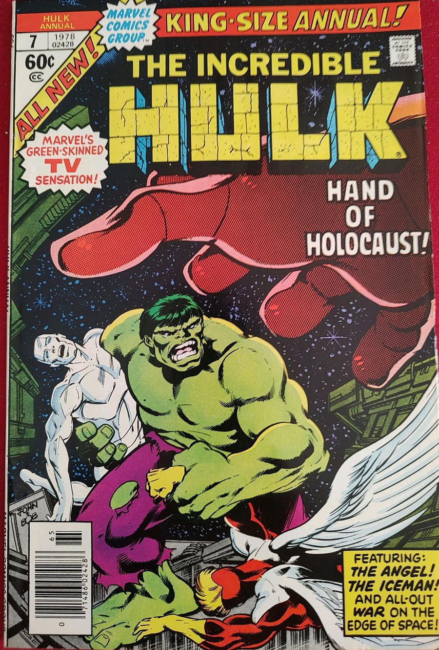 The Incredible Hulk Annual #7 Comic Book Cover