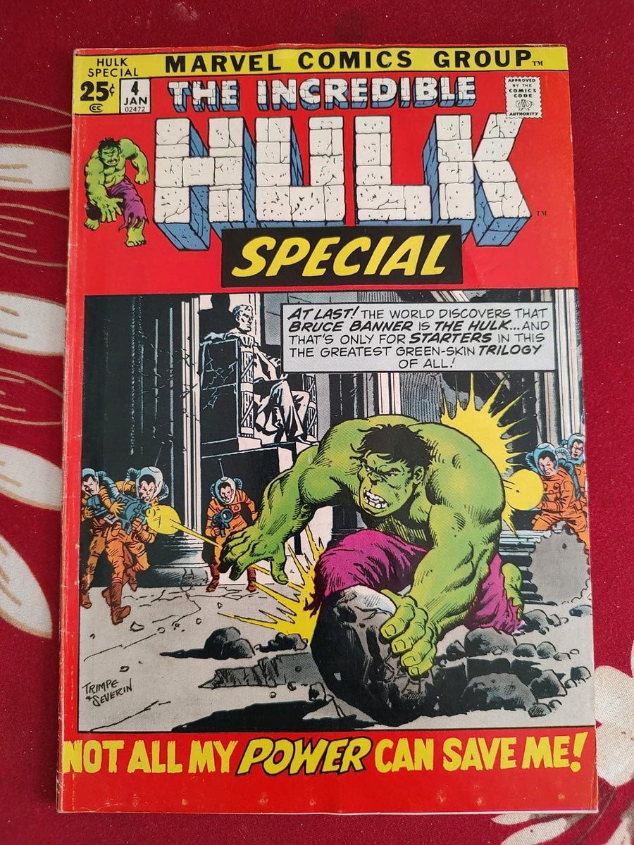 The Incredible Hulk Special #4 Comic Book Cover